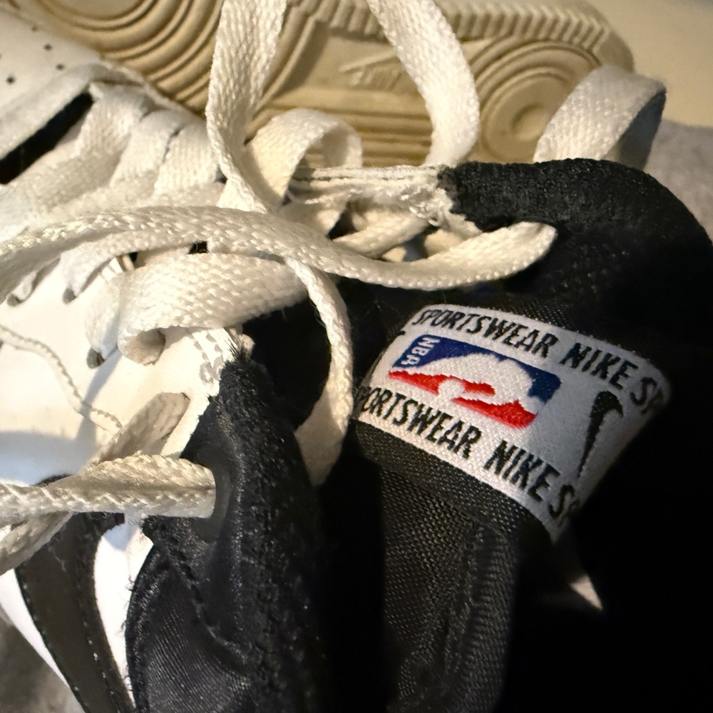 Nike Black And White Sportswear Sneakers - image 3